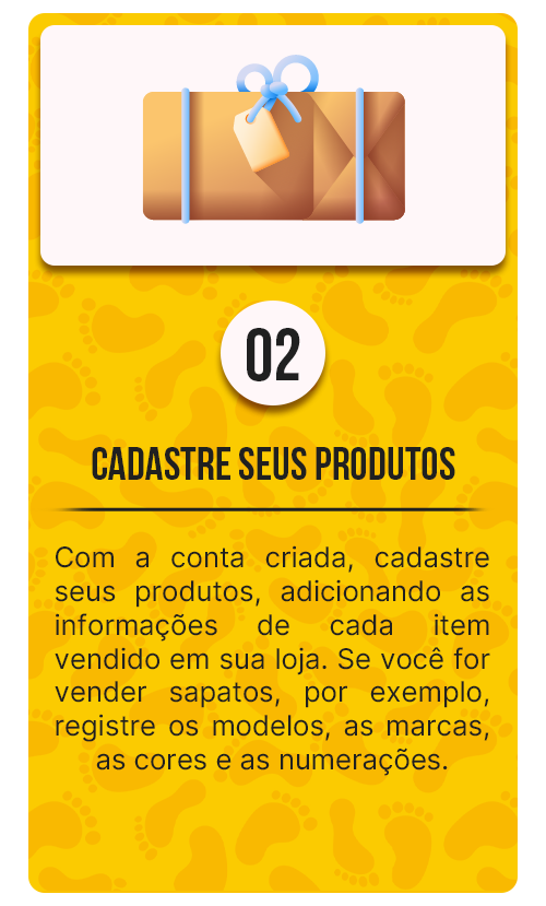 02 - Cadastre seus produtos